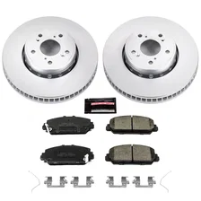 Front Z17 COATED BRAKE KIT for Acura image 2