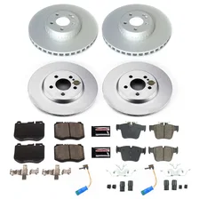Front and Rear Z17 COATED BRAKE KIT for Mercedes-Benz GLC300 image 2