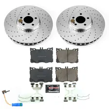 Front Z23 COATED BRAKE KIT for Mercedes-Benz image 2