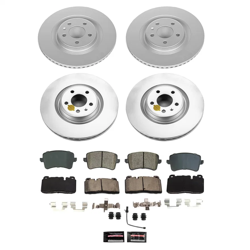 Front and Rear Z23 COATED BRAKE KIT for Audi Q5