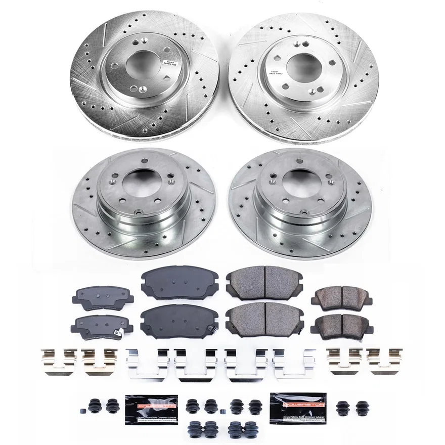 Front and Rear Z23 EVOLUTION BRAKE KIT for Hyundai Sonata