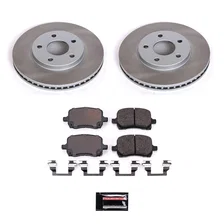 Front SEMI-COATED ROTOR KIT for Chevrolet HHR image 1