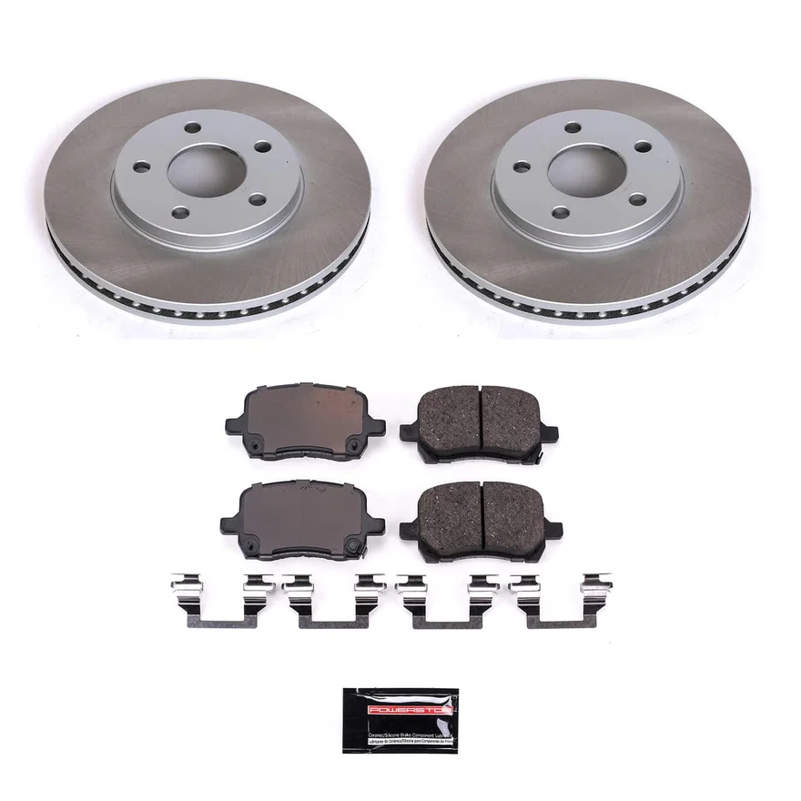 Front SEMI-COATED ROTOR KIT for Chevrolet HHR