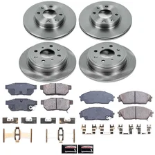 Front and Rear AUTOSPECIALTY BRAKE KIT for Honda CRX image 2