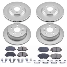 Front and Rear Z17 COATED BRAKE KIT for Toyota Camry image 2