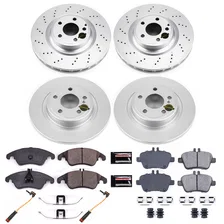 Front and Rear Z23 COATED BRAKE KIT for Mercedes-Benz SLK350 image 2
