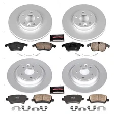 Front and Rear Z23 COATED BRAKE KIT for Volvo image 2