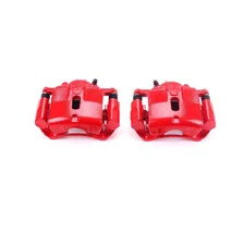Front RED CALIPER PAIR W/BRKT for Honda Pilot image 2