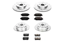 Front and Rear Z23 EVOLUTION BRAKE KIT for Lexus IS250 image 2