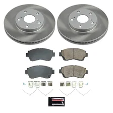 Front SEMI-COATED ROTOR KIT for Toyota Sienna image 1