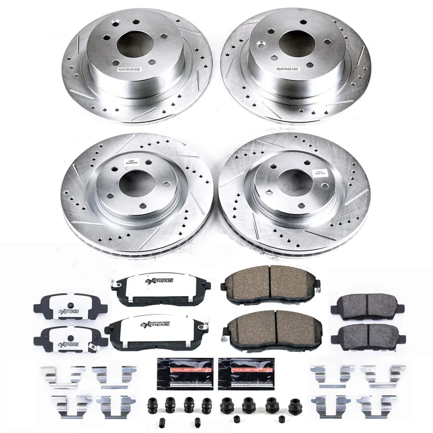 Front and Rear Z26 STREET BRAKE KIT for Nissan Juke