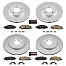 Front and Rear Z17 COATED BRAKE KIT for Ford Mustang image 2