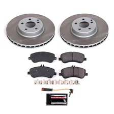 Front SEMI-COATED ROTOR KIT for Mercedes-Benz image 1