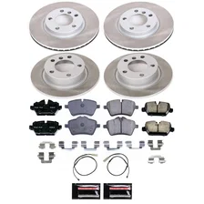 Front and Rear SEMI-COATED ROTOR KIT for Mini image 1