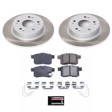Rear SEMI-COATED ROTOR KIT image 1