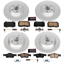 Front and Rear Z23 COATED BRAKE KIT for Mercedes-Benz SL500 image 2