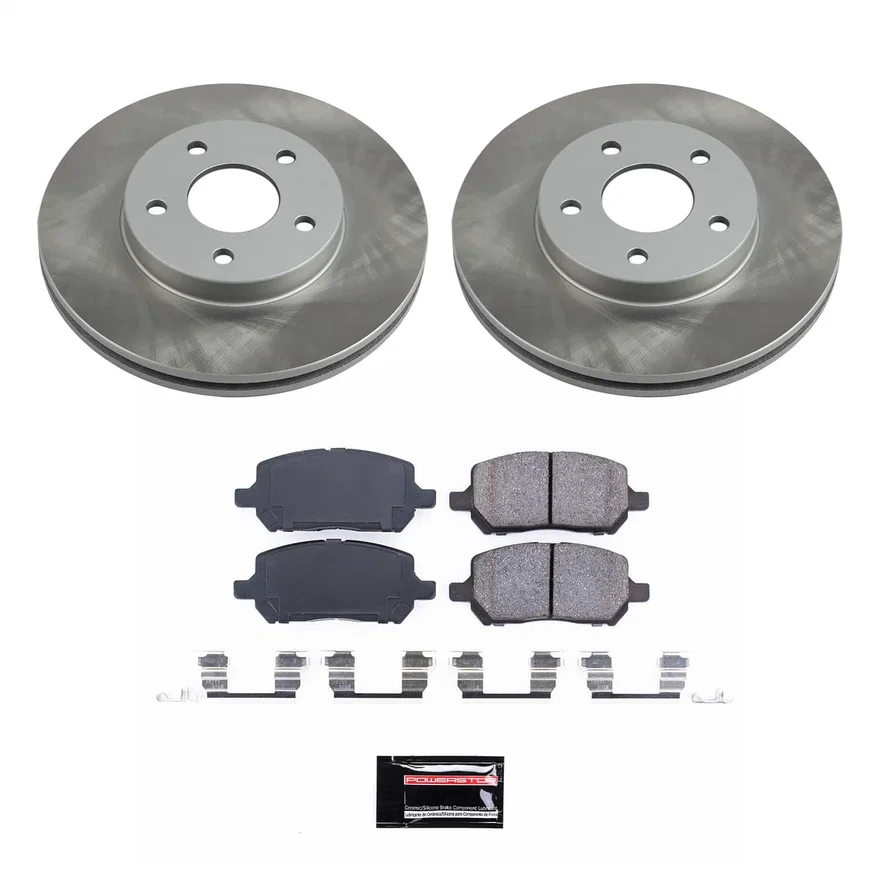 Front SEMI-COATED ROTOR KIT