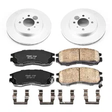 Front Z17 COATED BRAKE KIT for Mitsubishi Mirage image 2