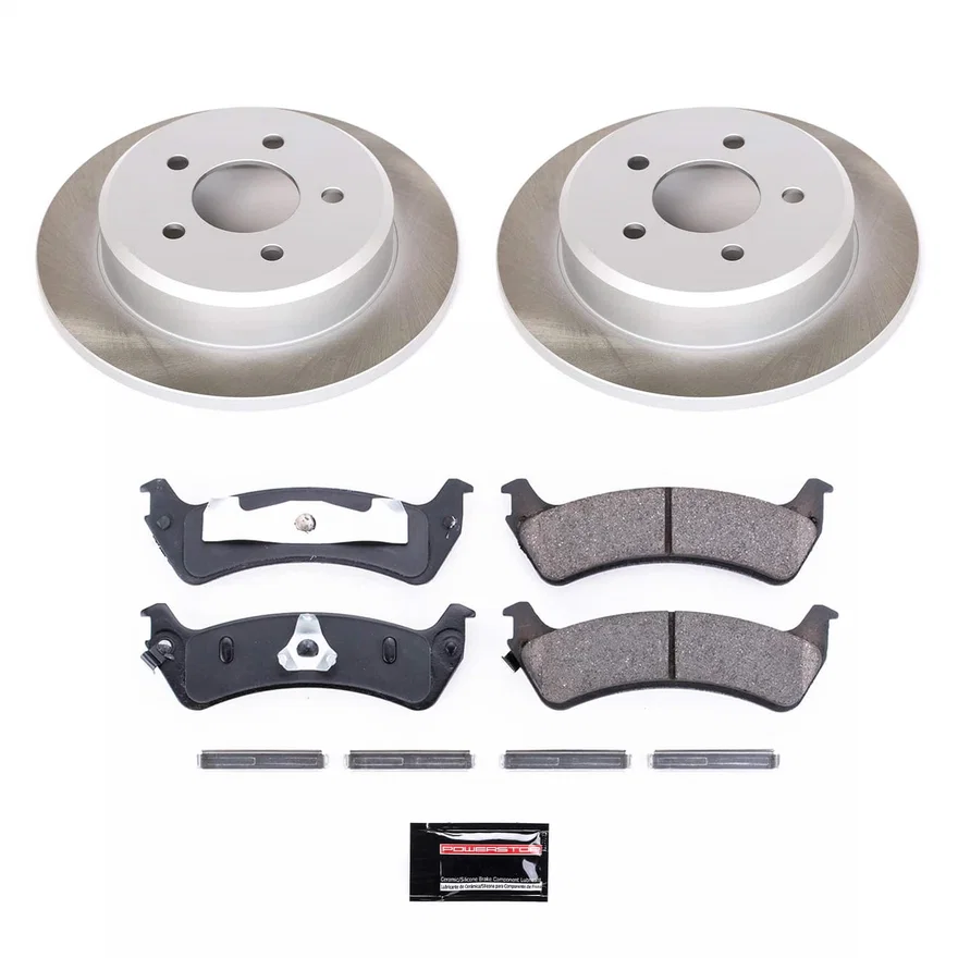 Rear SEMI-COATED ROTOR KIT