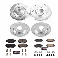 Front and Rear Z23 EVOLUTION BRAKE KIT for Kia Optima image 2