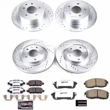 Front and Rear Z26 STREET BRAKE KIT for Nissan Sentra image 2