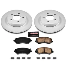 Front Z17 COATED BRAKE KIT for Jeep Liberty image 2