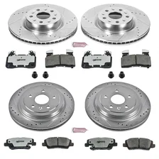 Front and Rear Z26 STREET BRAKE KIT for Cadillac CTS image 2