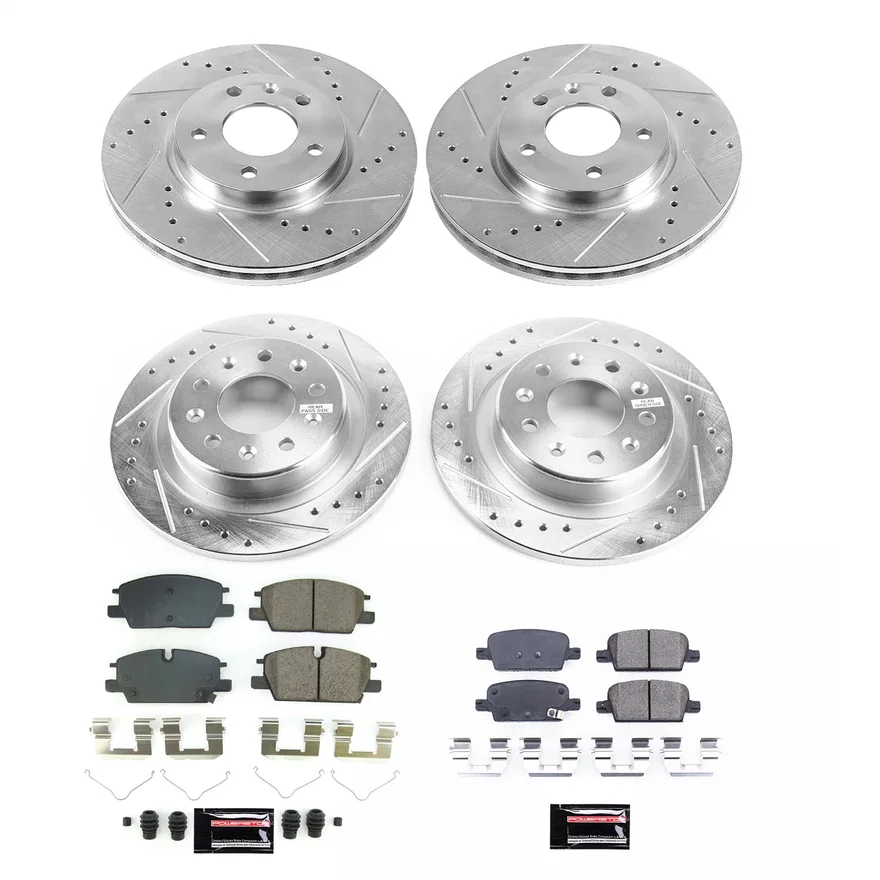 Front and Rear Z23 EVOLUTION BRAKE KIT for Chevrolet Malibu