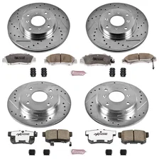 Front and Rear Z26 STREET BRAKE KIT for Honda Prelude image 2