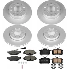Front and Rear Z23 COATED BRAKE KIT for Volkswagen image 2