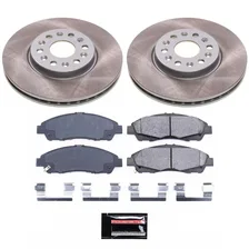 Front SEMI-COATED ROTOR KIT for Buick Enclave image 1