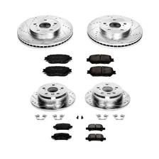 Front and Rear Z23 EVOLUTION BRAKE KIT for Toyota Camry image 2