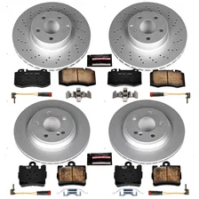 Front and Rear Z23 COATED BRAKE KIT for Mercedes-Benz image 2