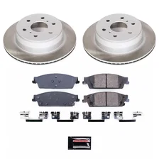 Rear SEMI-COATED ROTOR KIT for Chevrolet Silverado 1500 LD image 1