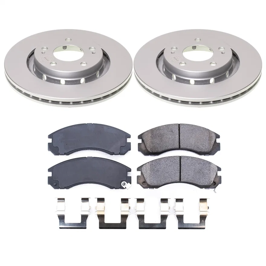 Front Z17 COATED BRAKE KIT for Mitsubishi