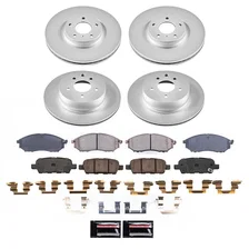 Front Z17 COATED BRAKE KIT for Cadillac CT4 image 1