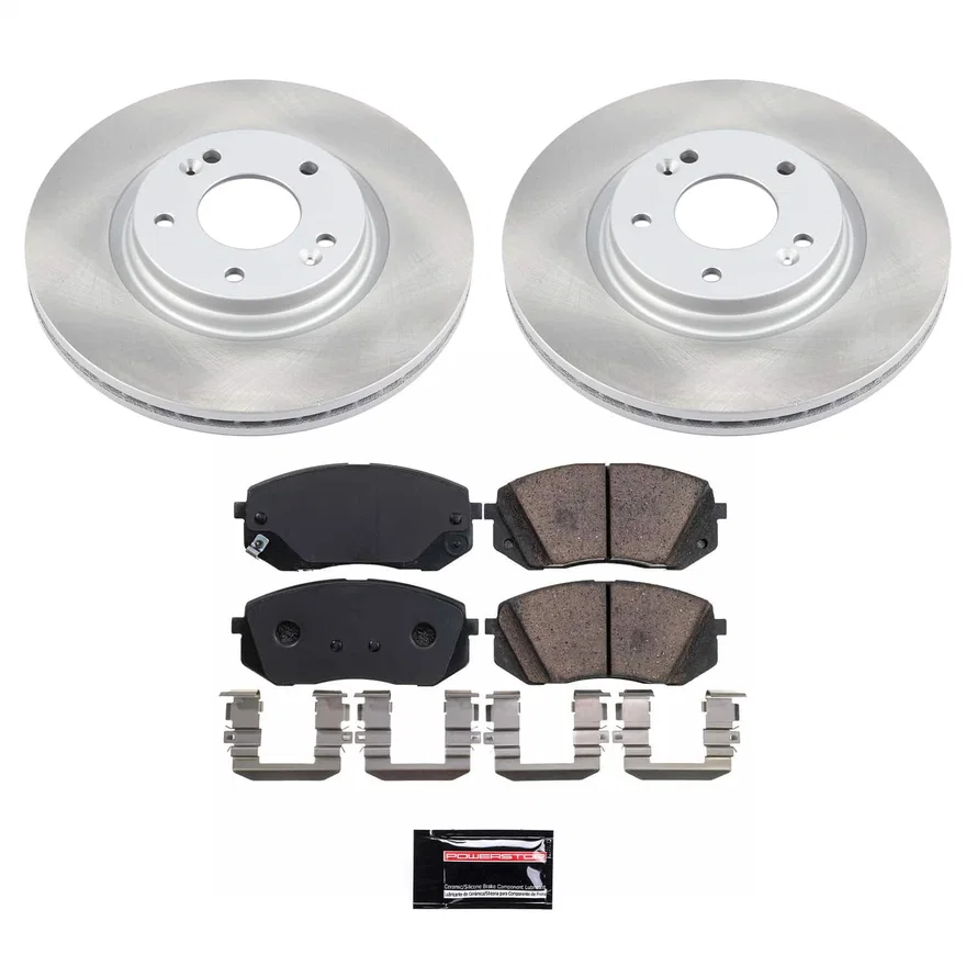 Front SEMI-COATED ROTOR KIT