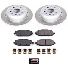 Rear SEMI-COATED ROTOR KIT for Jeep image 1