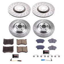 Front and Rear AUTOSPECIALTY BRAKE KIT for Mercedes-Benz image 2
