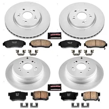 Front and Rear Z17 COATED BRAKE KIT for Acura RDX image 2