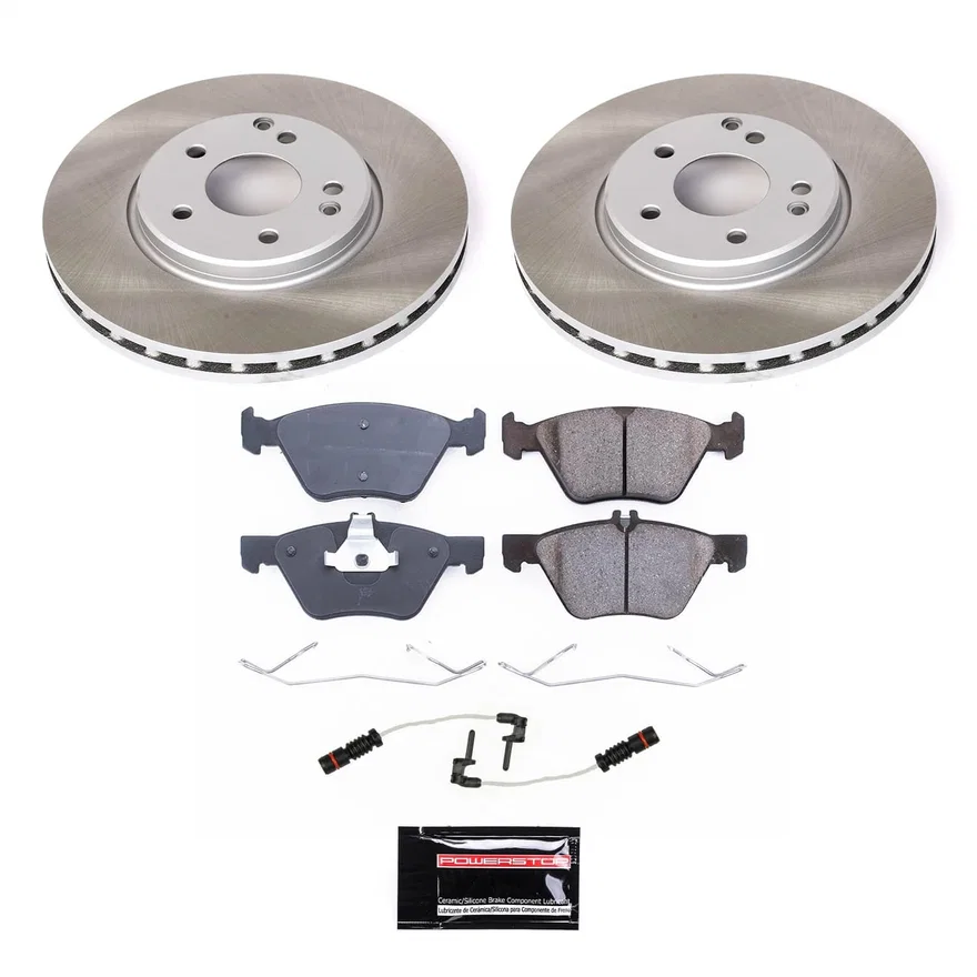 Front SEMI-COATED ROTOR KIT
