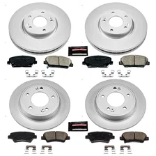 Front and Rear Z17 COATED BRAKE KIT for Hyundai Veloster image 2