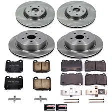 Front and Rear AUTOSPECIALTY BRAKE KIT for Subaru Impreza image 2