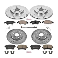 Front and Rear Z23 EVOLUTION BRAKE KIT for Audi image 2