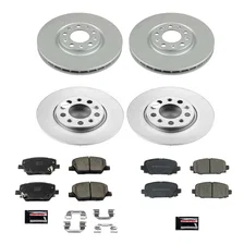 Front and Rear Z17 COATED BRAKE KIT for Jeep Compass image 2