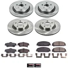 Front and Rear AUTOSPECIALTY BRAKE KIT for Pontiac G8 image 2
