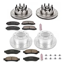 Front and Rear Z23 EVOLUTION BRAKE KIT for Ford F-350 Super Duty image 2