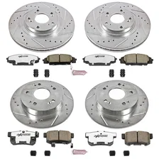Front and Rear Z26 STREET BRAKE KIT for Honda Civic image 2