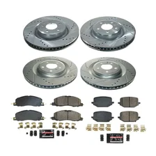 Front and Rear Z23 EVOLUTION BRAKE KIT for Lincoln Aviator image 1