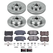 Front and Rear AUTOSPECIALTY BRAKE KIT for Hyundai Genesis image 2